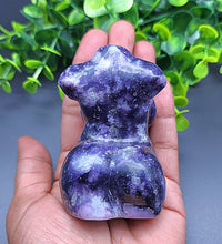 Plus Size Lepidolite Goddess