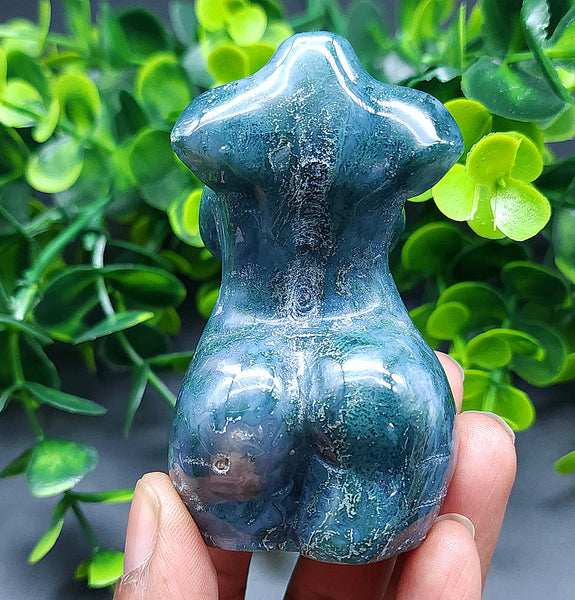 Plus Size Moss Agate Goddess