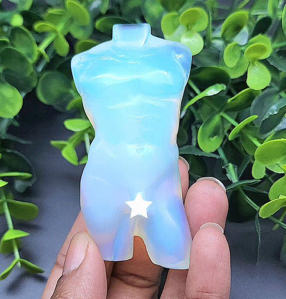 Opalite Male Body Carving