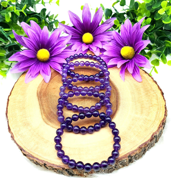 Rich Purple Amethyst Bracelet