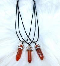 Double Terminated Crystal Necklace