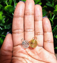 Small Crystal Cage with Necklace