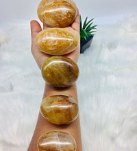 HQ Golden Healer Quartz Palmstones