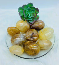 HQ Golden Healer Quartz Palmstones