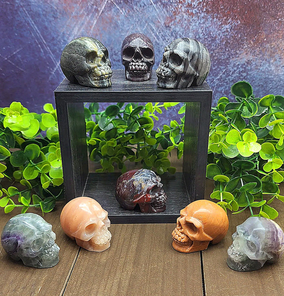 Crystal Skull Carvings