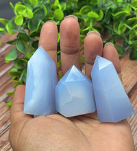 Calming Blue Chalcedony Towers