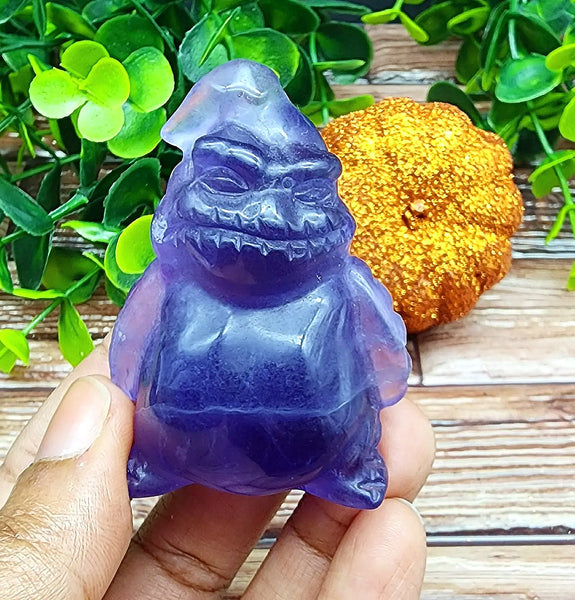 Purple Fluorite Boogie Man