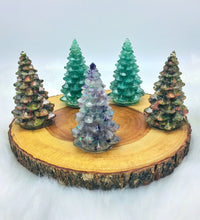 Orgone Pine Tree Carvings