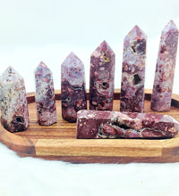 Rare Deep Red Sphalerite Towers