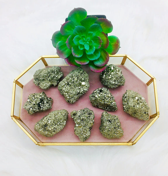 Pyrite Clusters